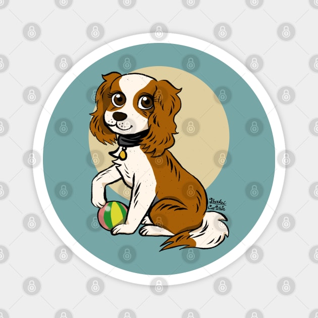 Lovely cavalier Magnet by BATKEI